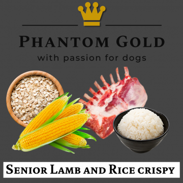 Senior Lamb and Rice crispy