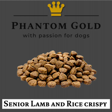 Senior Lamb and Rice crispy